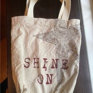 Life is Good Linen Tote Bag